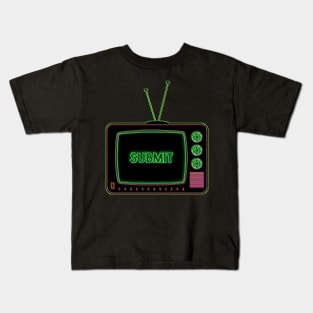 Retro TV | Submit | Pop Art Kids T-Shirt